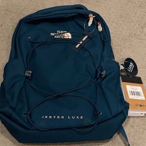 The North Face Jester Luxe Teal Backpack